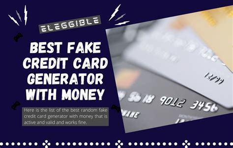 Fake Credit Card Generator 